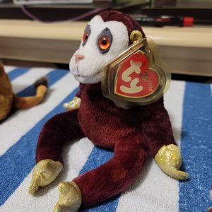 Ty Beanie Babies Monkey (Chinese Zodiac)